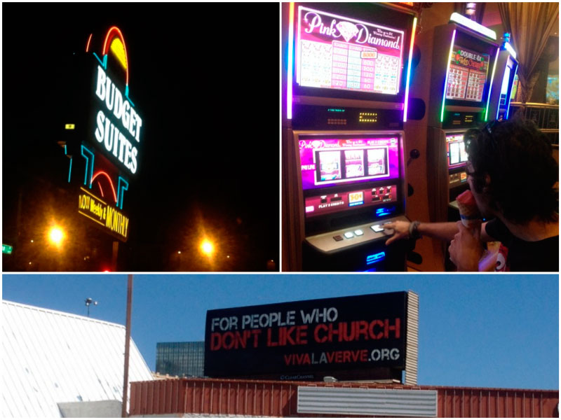Vegas - dont like church
