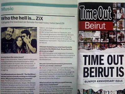 Juan Carrizo en Time Out Beirut