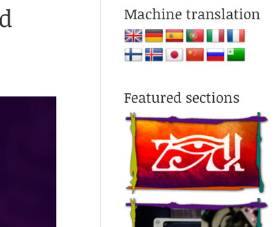 Web multi lenguaje - traducción automática
