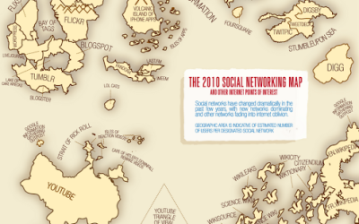 Social networking map