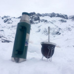 Ushuaia - Glaciar Martial - El mate en la nieve