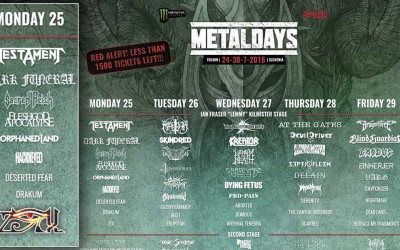 Con el Metal a Eslovenia: ZiX en Metal Days 2016